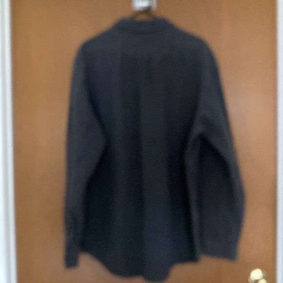 Mens Eddie Bauer tall XL Flannel like material Long sleeve button down shirts - Picture 6 of 7